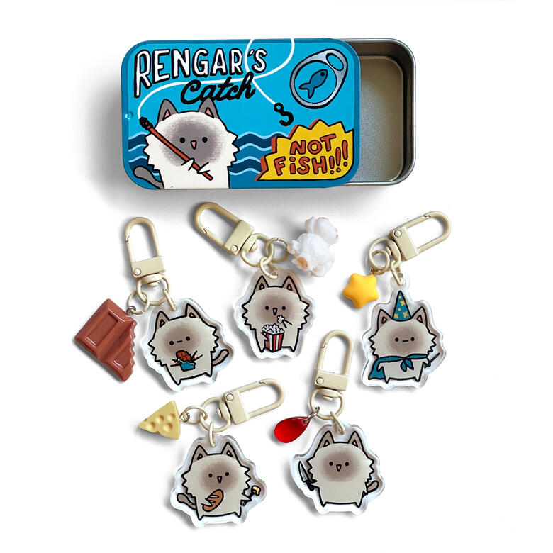Keychain - Tin Can Gacha